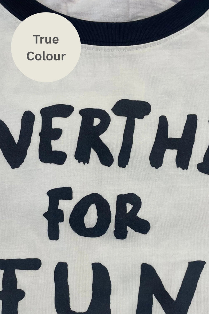 Sabbi - The Very Oversized Overthinker Tee - Marshmallow - Meadow Collectiveoversized tee