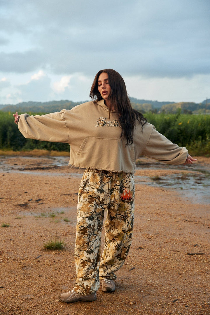 Sabbi Trees Company Crop Hoodie - Meadow Collectivehoodie