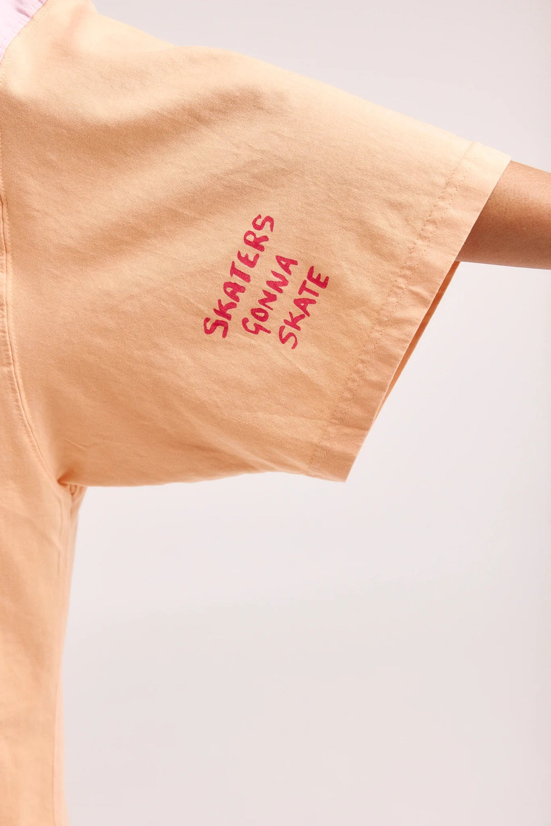 Sabbi Very Oversized Skate Don't Hate Tee - Peach - Meadow Collectivegraphic tee