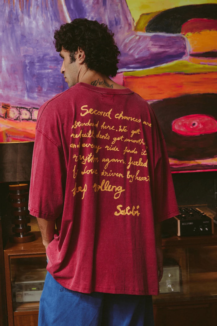 Sabbi Very Oversized You Are Electric Tee - Meadow Collectiveoversized tee