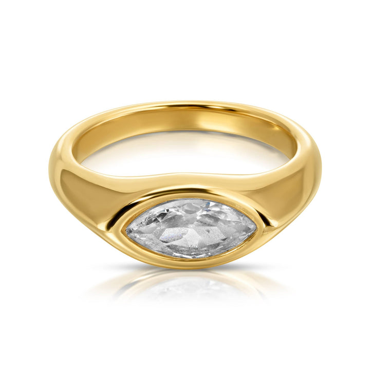 Sabrina Marquise Simulated Diamond Ring - Meadow Collectivering
