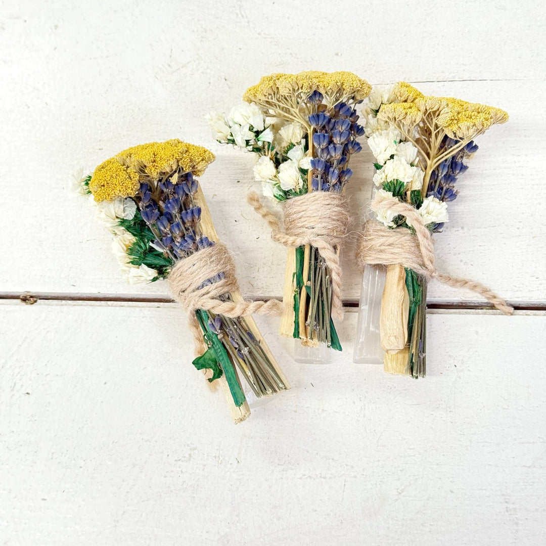 Selenite Palo Santo Bundle - Meadow Collectiveincense