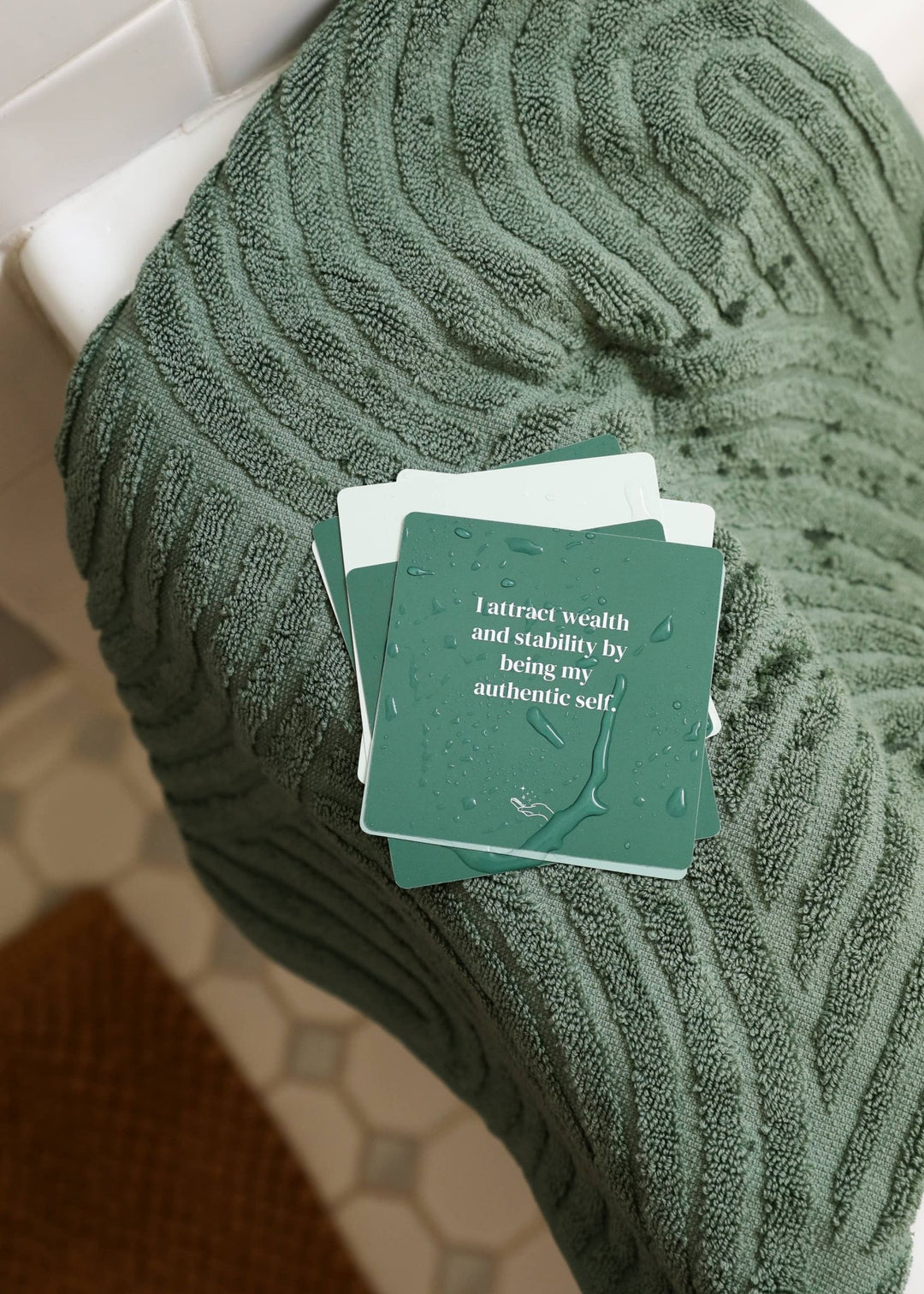 Shower Affirmation™ Cards - Abundance - Meadow Collectivegifts