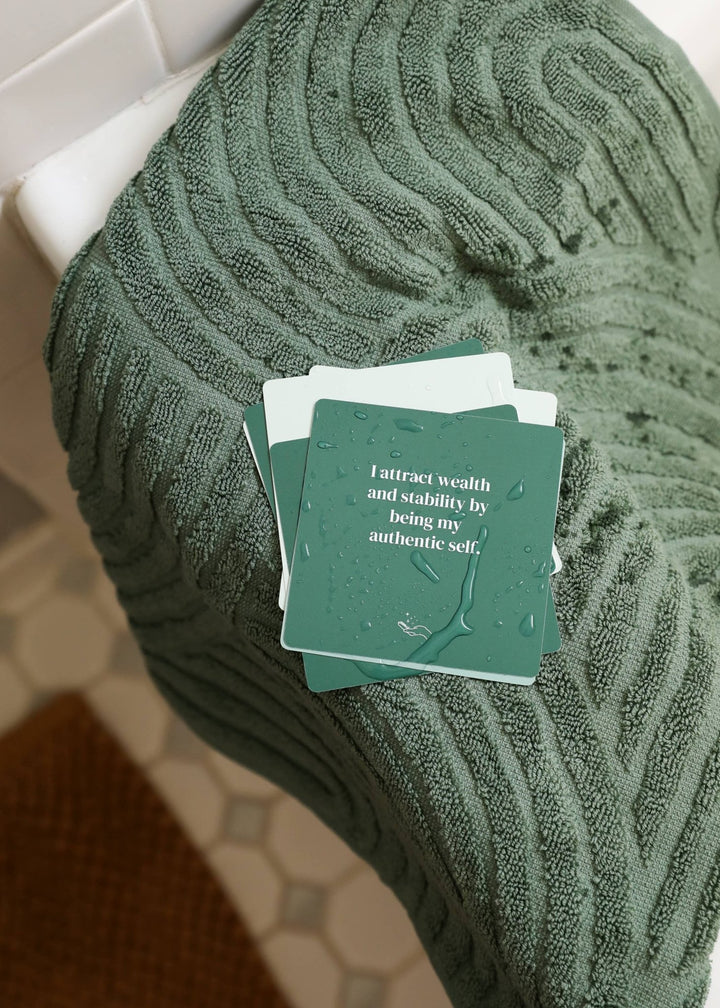 Shower Affirmation™ Cards - Abundance - Meadow Collectivegifts