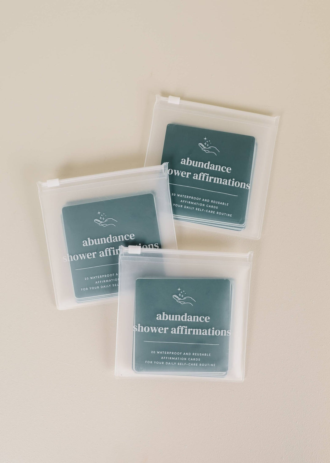 Shower Affirmation™ Cards - Abundance - Meadow Collectivegifts