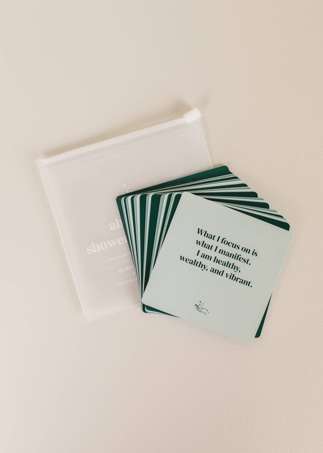 Shower Affirmation™ Cards - Abundance - Meadow Collectivegifts