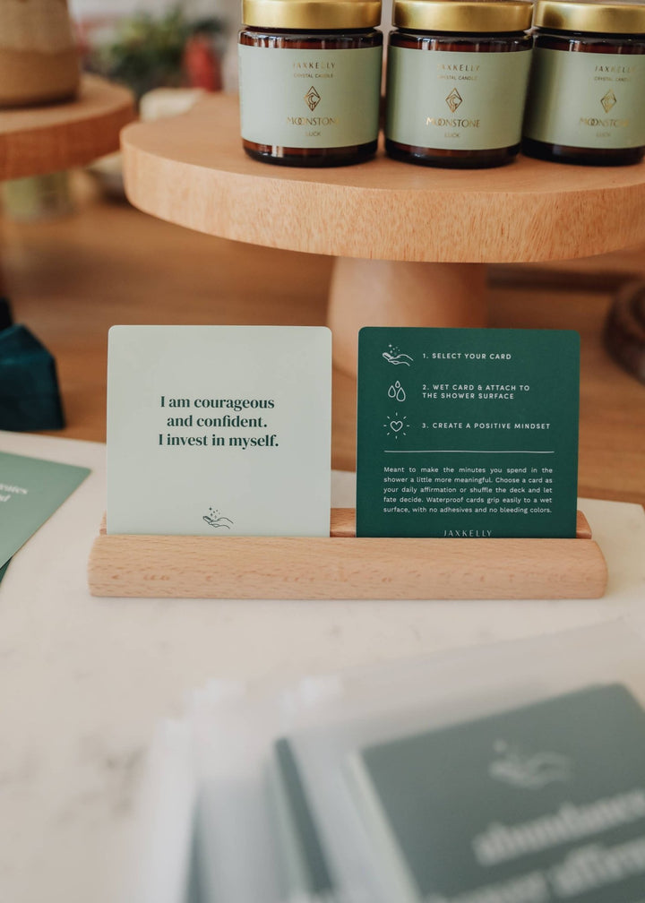 Shower Affirmation™ Cards - Abundance - Meadow Collectivegifts