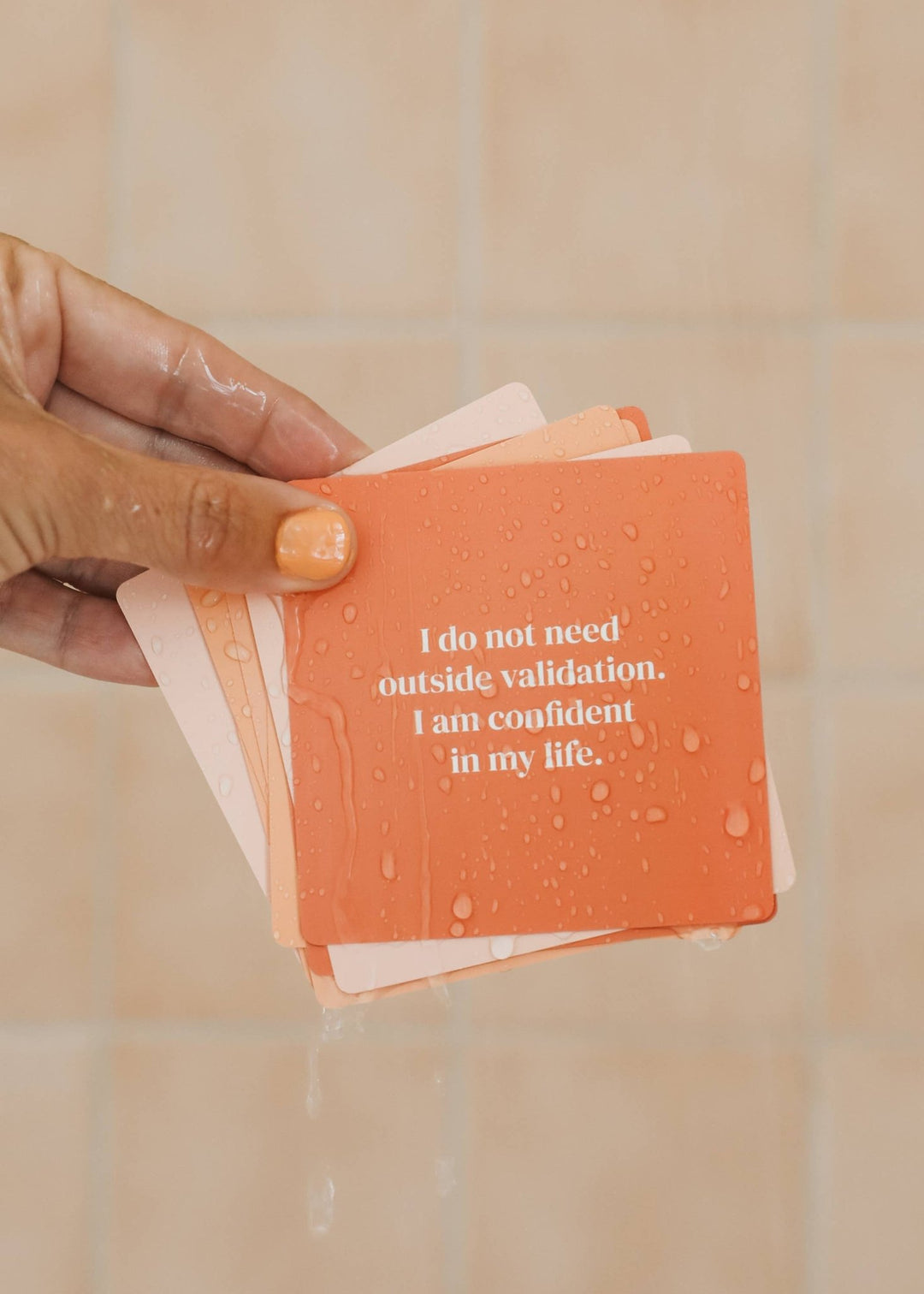 Shower Affirmation™ Cards - Positivity - Meadow Collectiveself care