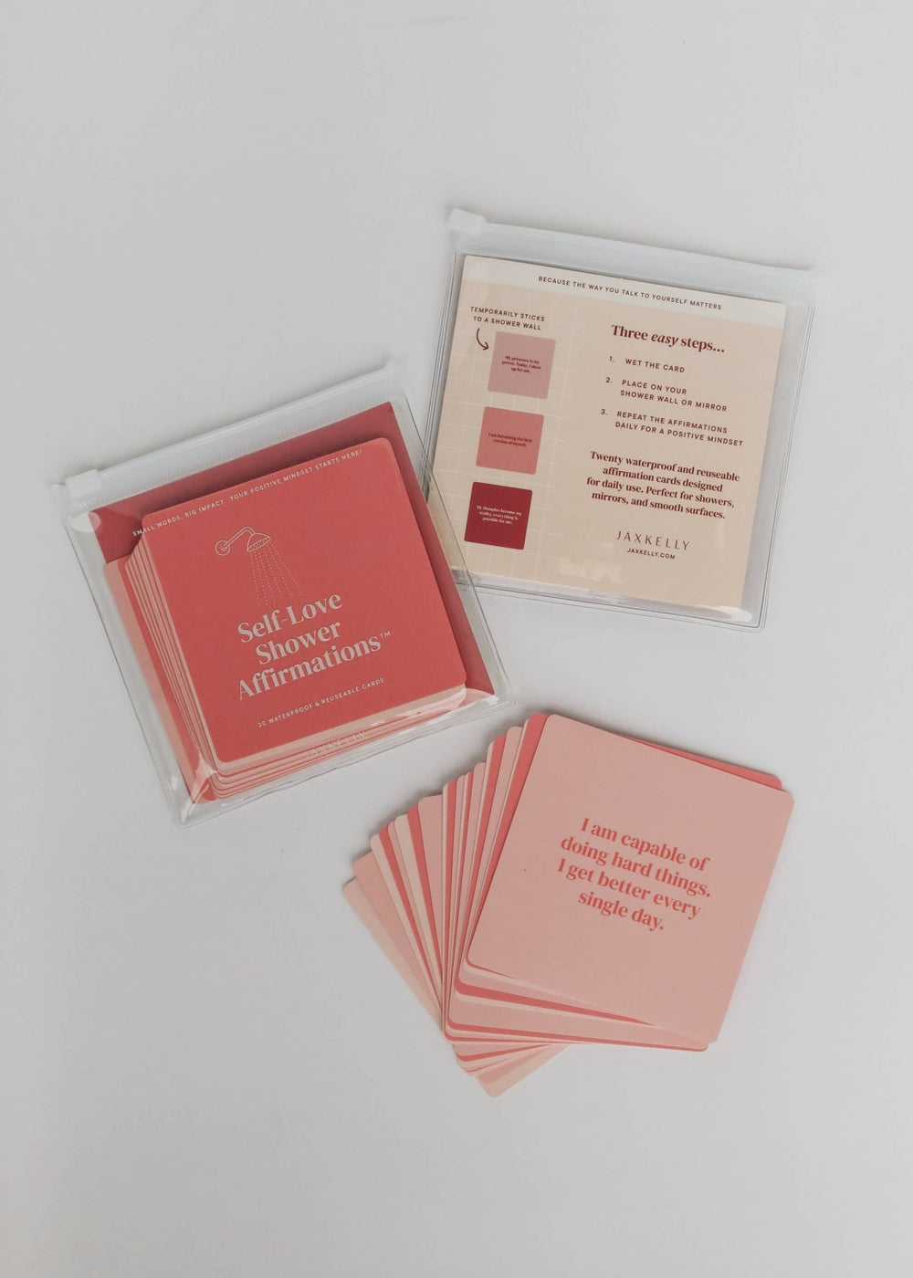 Shower Affirmation™ Cards - Self Love - Meadow Collectiveself care