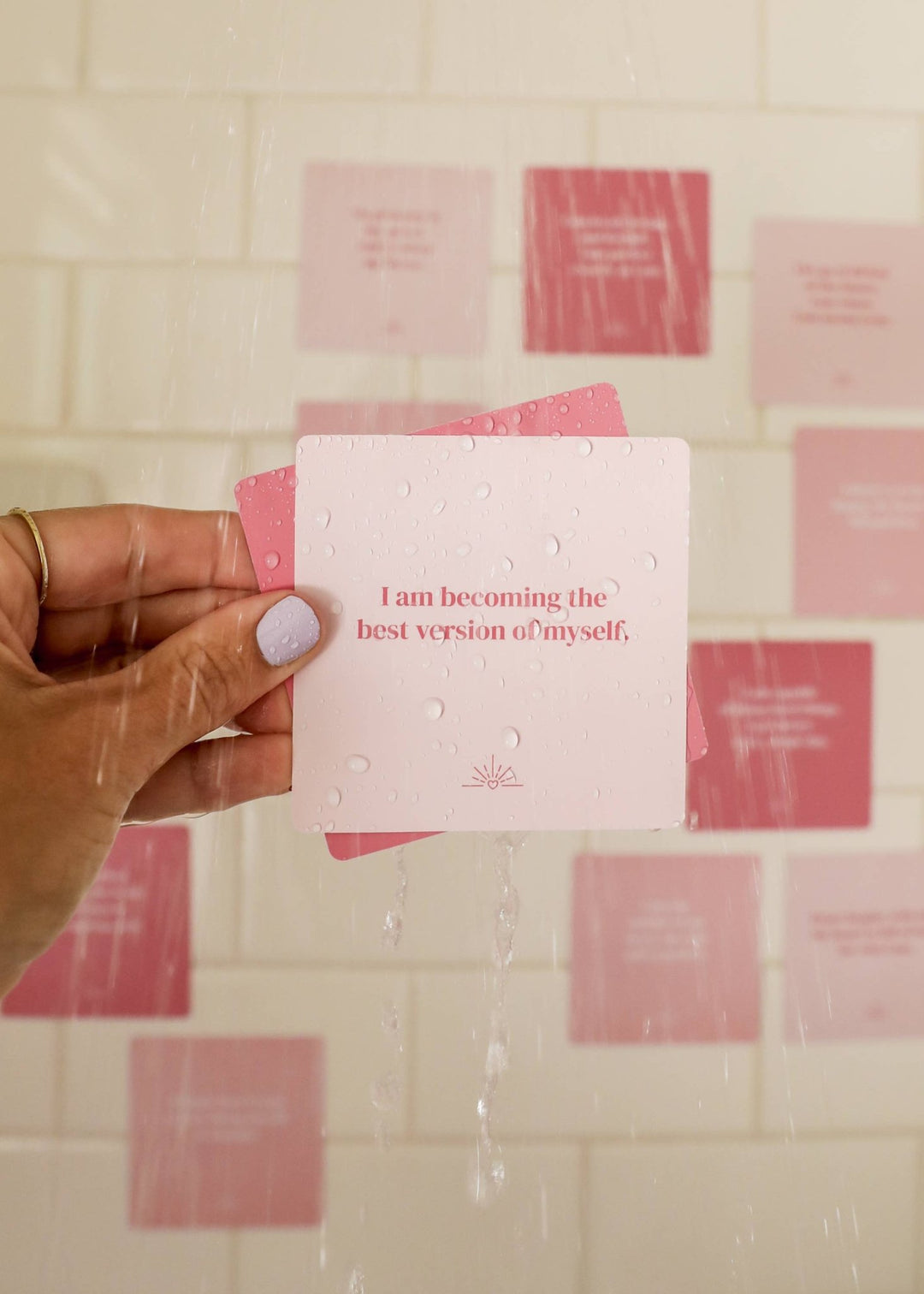 Shower Affirmation™ Cards - Self Love - Meadow Collectiveself care