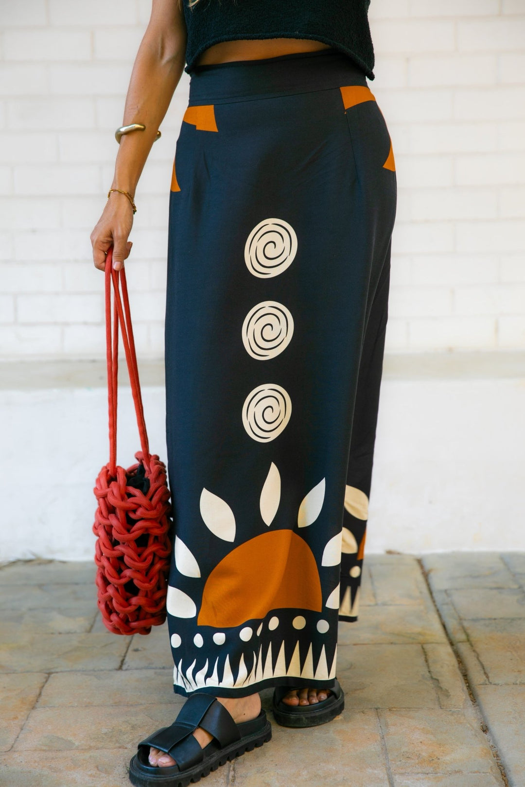 Solstice - Black Maxi Skirt