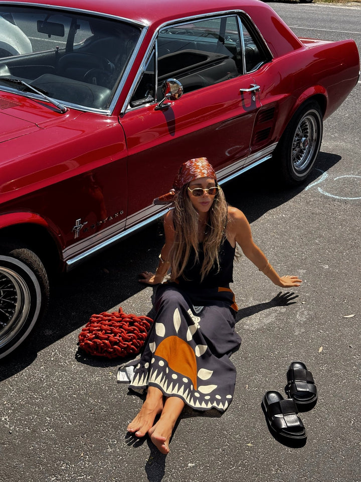 Solstice - Black Maxi Skirt