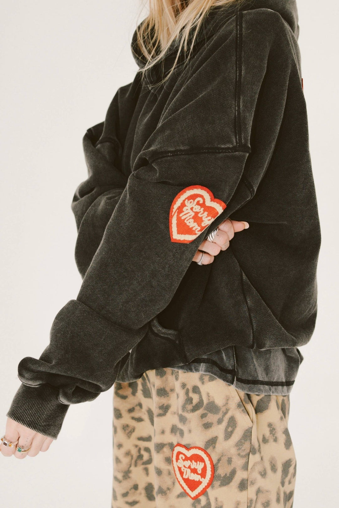 "Sorry Mom" Premium French Terry Hoodie | Happy Little Mother - PRESALE - Meadow Collectivehoodie