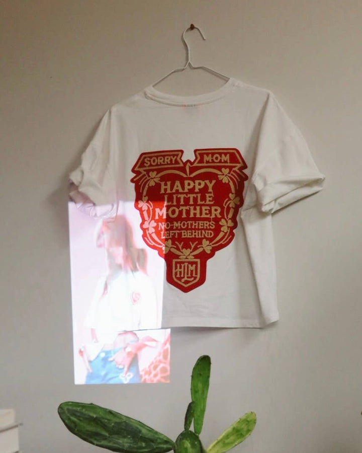 Sorry Mom Tee - Happy Little Mother - Meadow Collectiveoversized tee