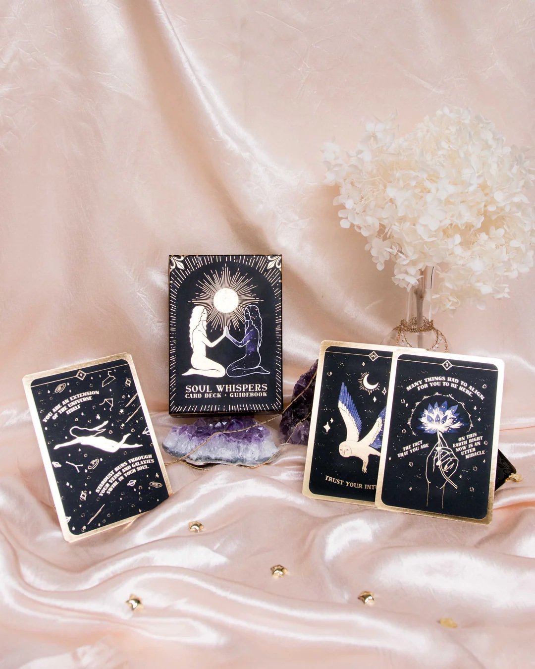 Soul Whispers Card Deck by Dreamy Moons - Meadow Collectivetarot cards
