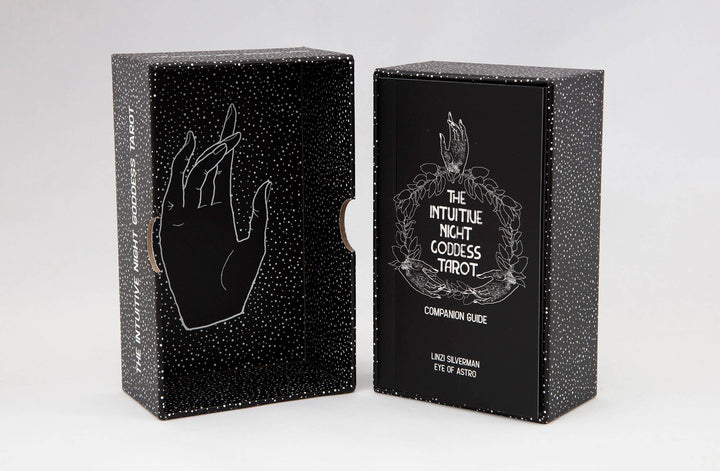 Special Gilded Edition: The Intuitive Night Goddess Tarot - Meadow Collectivetarot cards