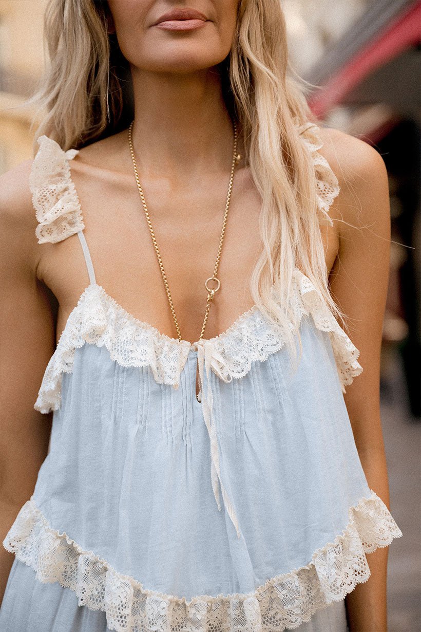 Spell Bluebird Cami - Vintage Blue - Meadow Collectivecami