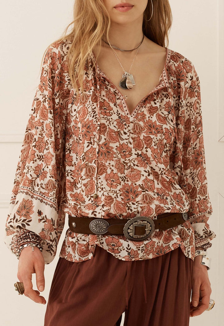Spell Clandestine Suede Belt- Chocolate - Meadow Collectiveleather belt