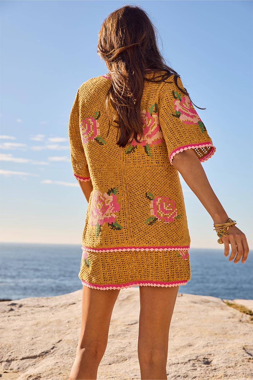 Spell Coastal Granny Top - mustard - Meadow CollectiveTop