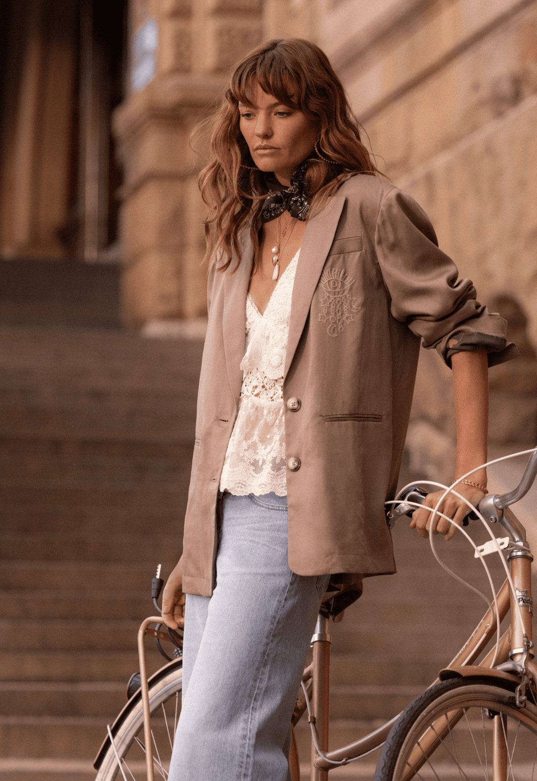 Spell Dallas Blazer - Smokey Taupe - Meadow Collectiveblazer