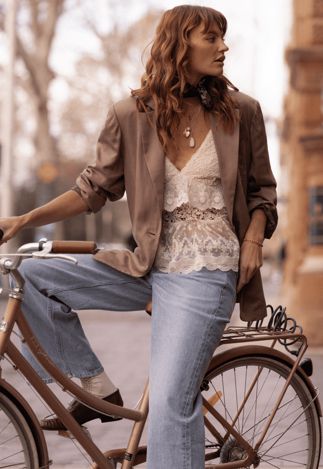 Spell Dallas Blazer - Smokey Taupe - Meadow Collectiveblazer