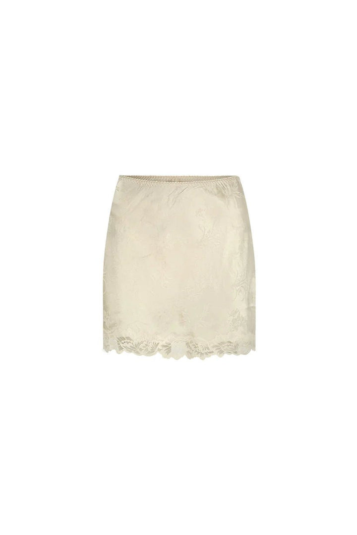 Spell Dubois Bias Mini Skirt- Pearl - Meadow Collectivemini skirt