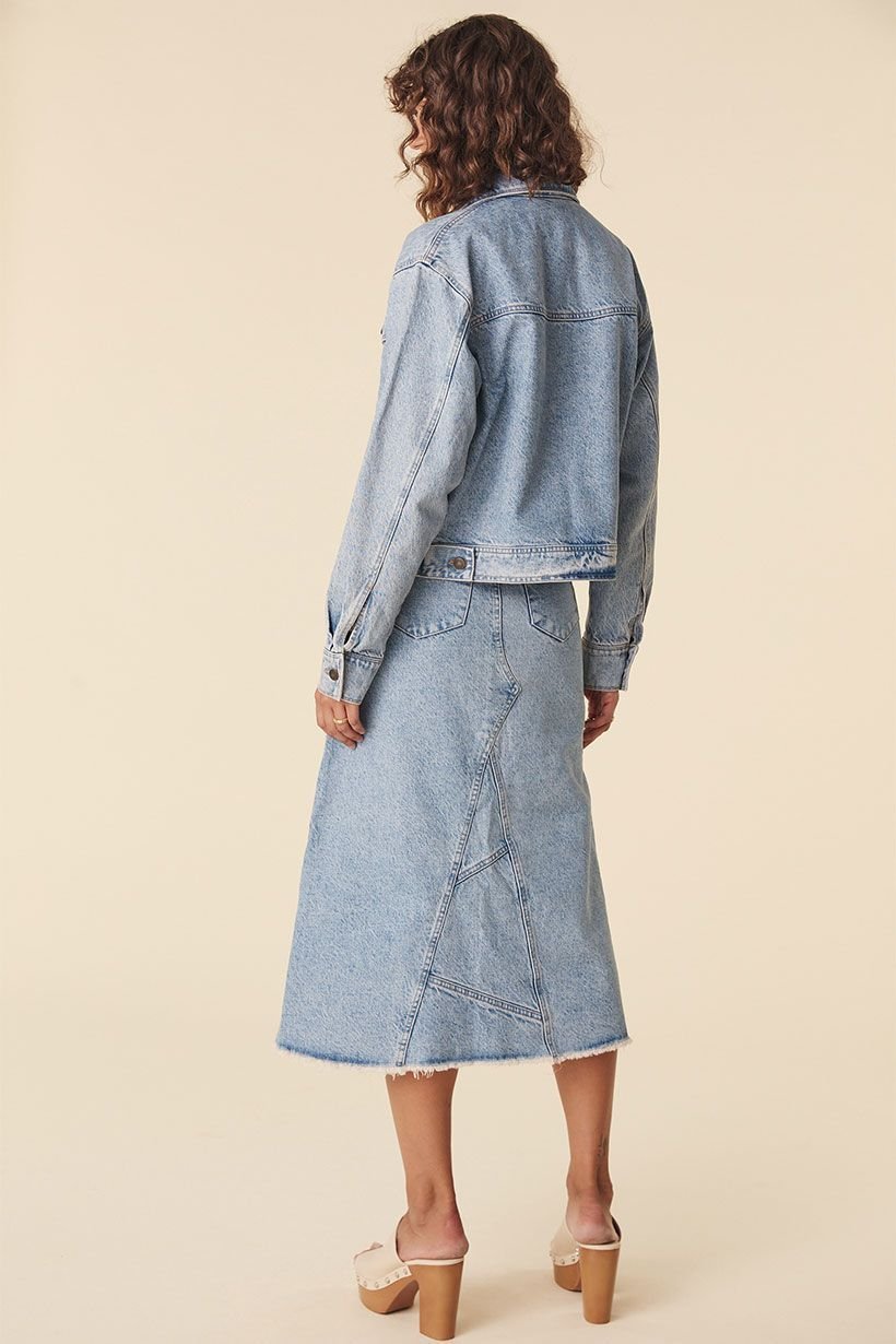 spell eve denim dress Spell | Dresses | Spell Euc Eve Sweetheart Denim Midi Dress Sz Small