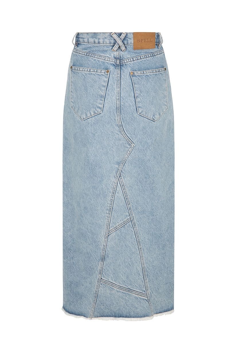 spell eve denim dress Spell | Dresses | Spell Euc Eve Sweetheart Denim Midi Dress Sz Small
