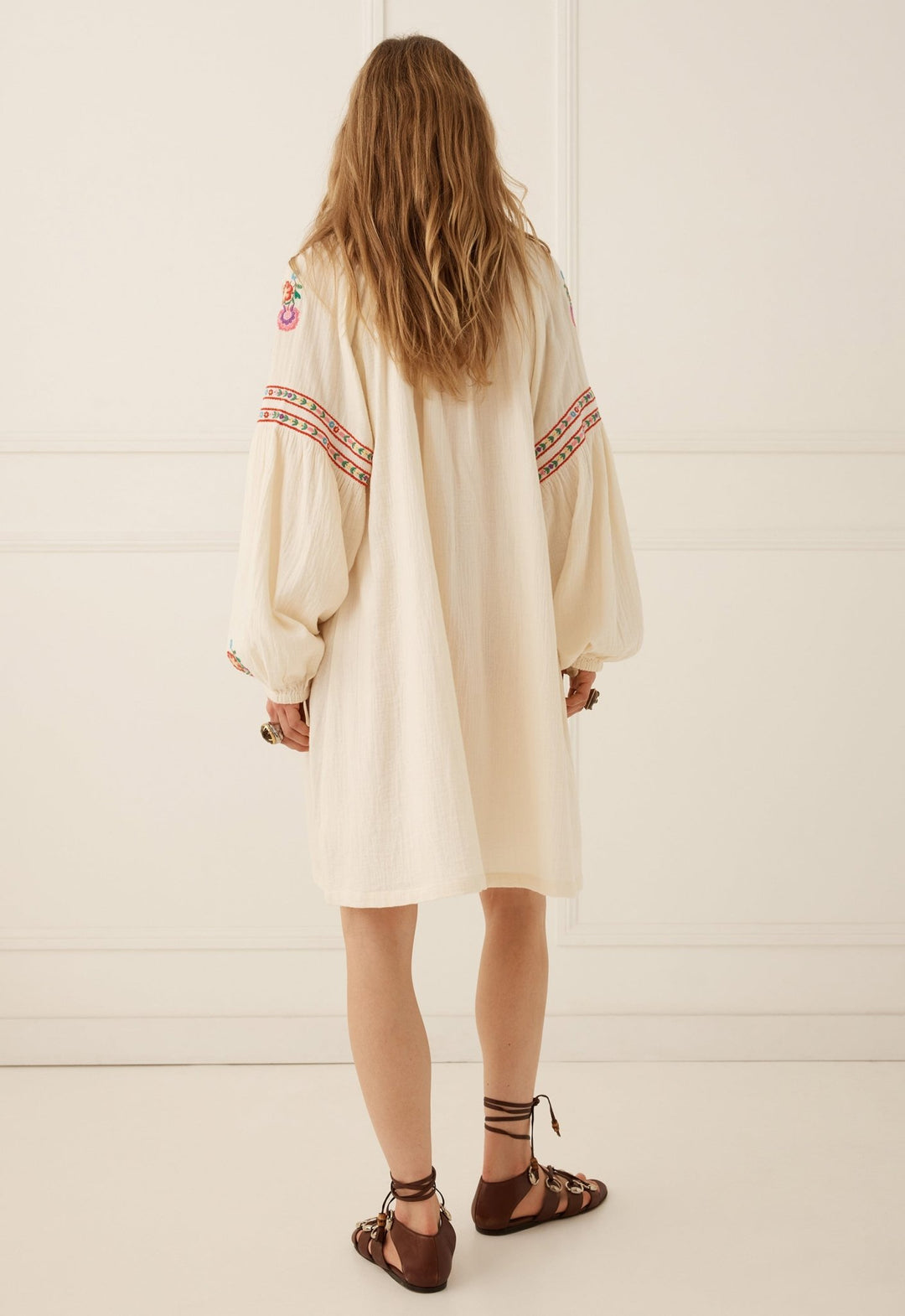 Spell Feliz Tunic Dress- Vintage Cream - Meadow Collectivetunic dress