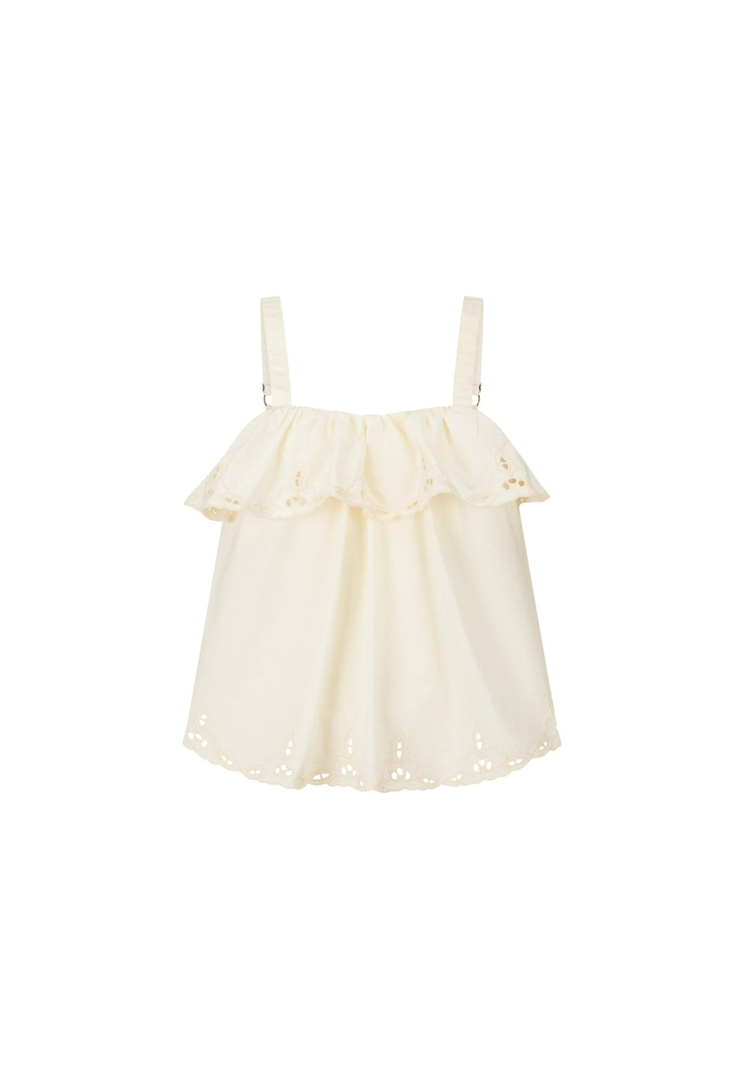 Spell Fleur De Lis Cami - Ivory - Meadow CollectiveTops