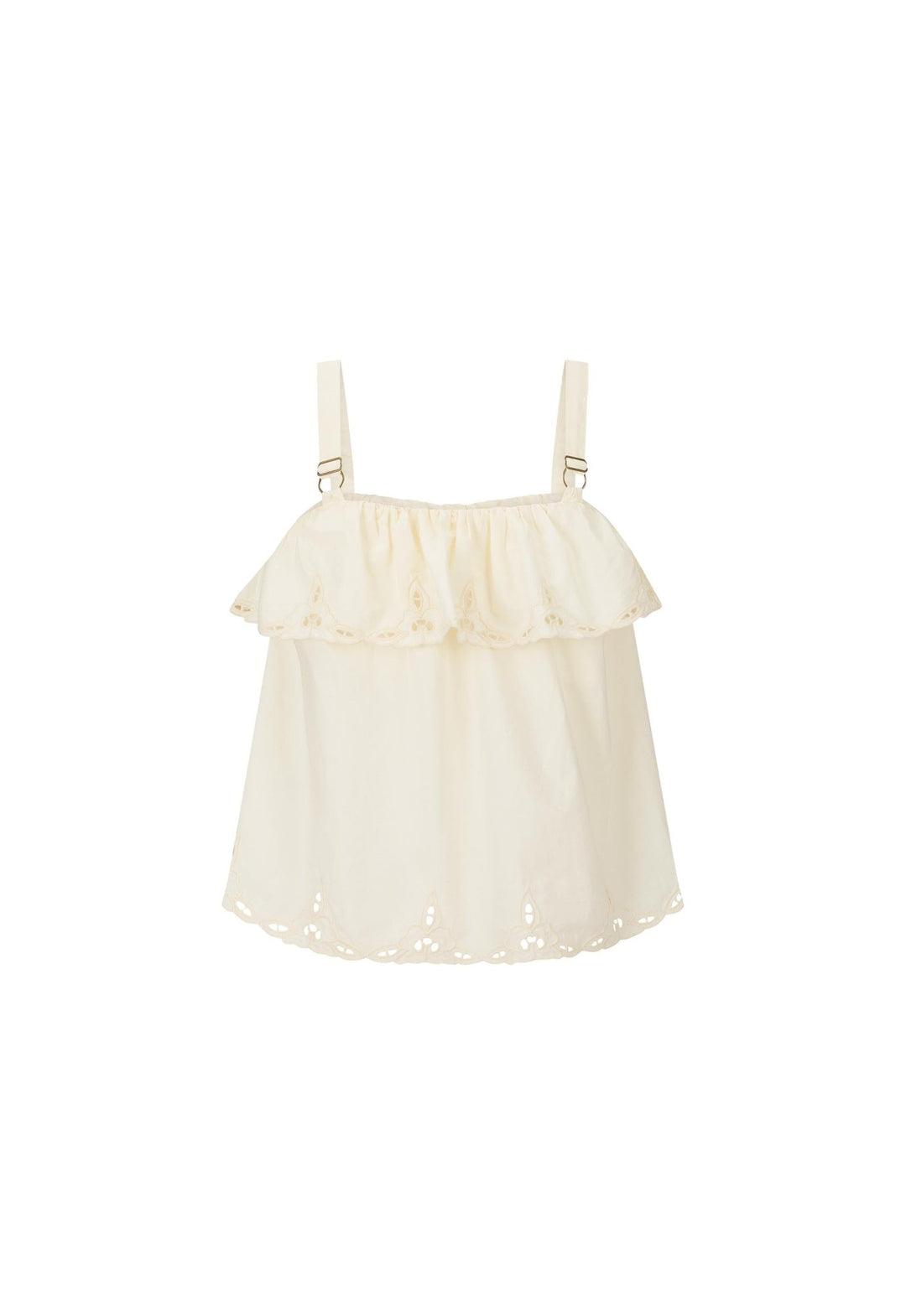 Spell Fleur De Lis Cami - Ivory - Meadow CollectiveTops