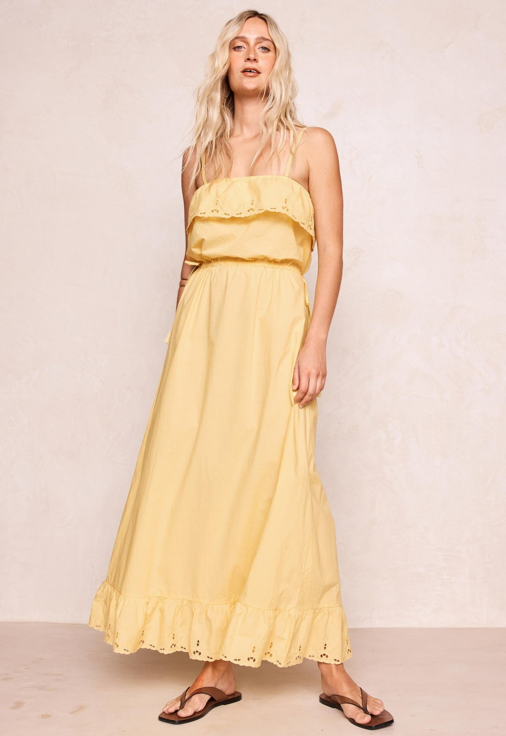 Spell Fleur De Lis Midi Dress - Citrus Sun - Meadow CollectiveDresses