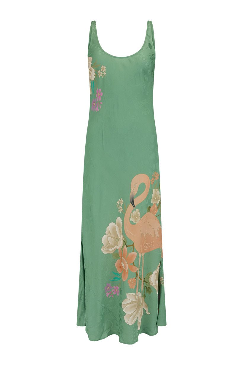 Spell Floridian Bias Dress - Sage - Meadow Collectiveslip dress