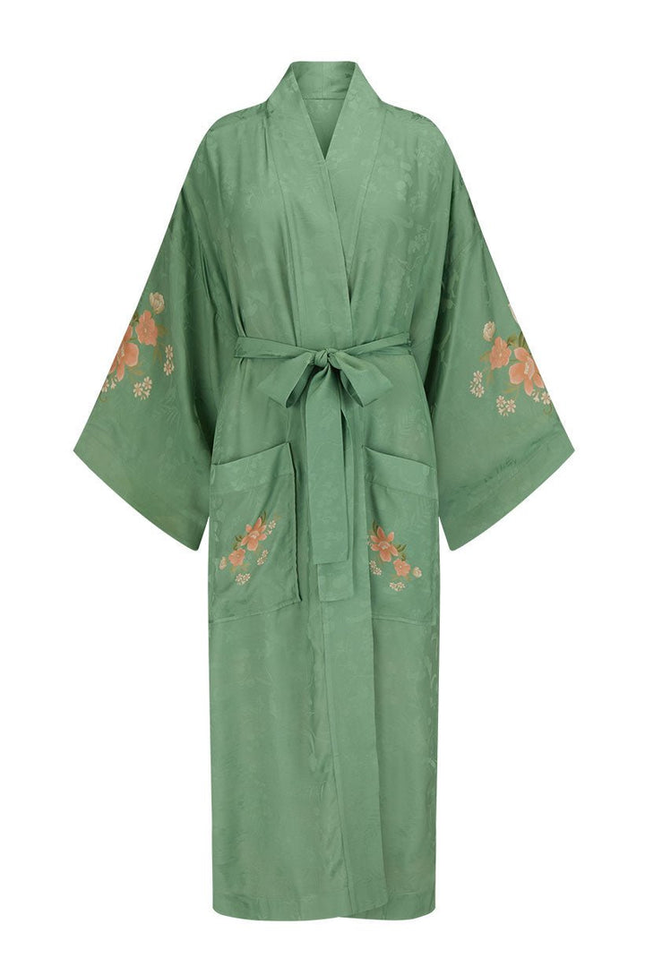 Spell Floridian Reversible Robe - Sage - Meadow Collectivekimono robe
