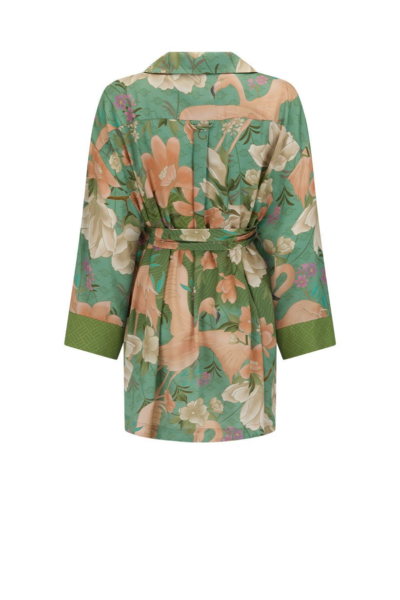 Spell Floridian Shirt Dress - Sage Meadow Collective Spell Floridian Shirt Dress - Sage Meadow Collective