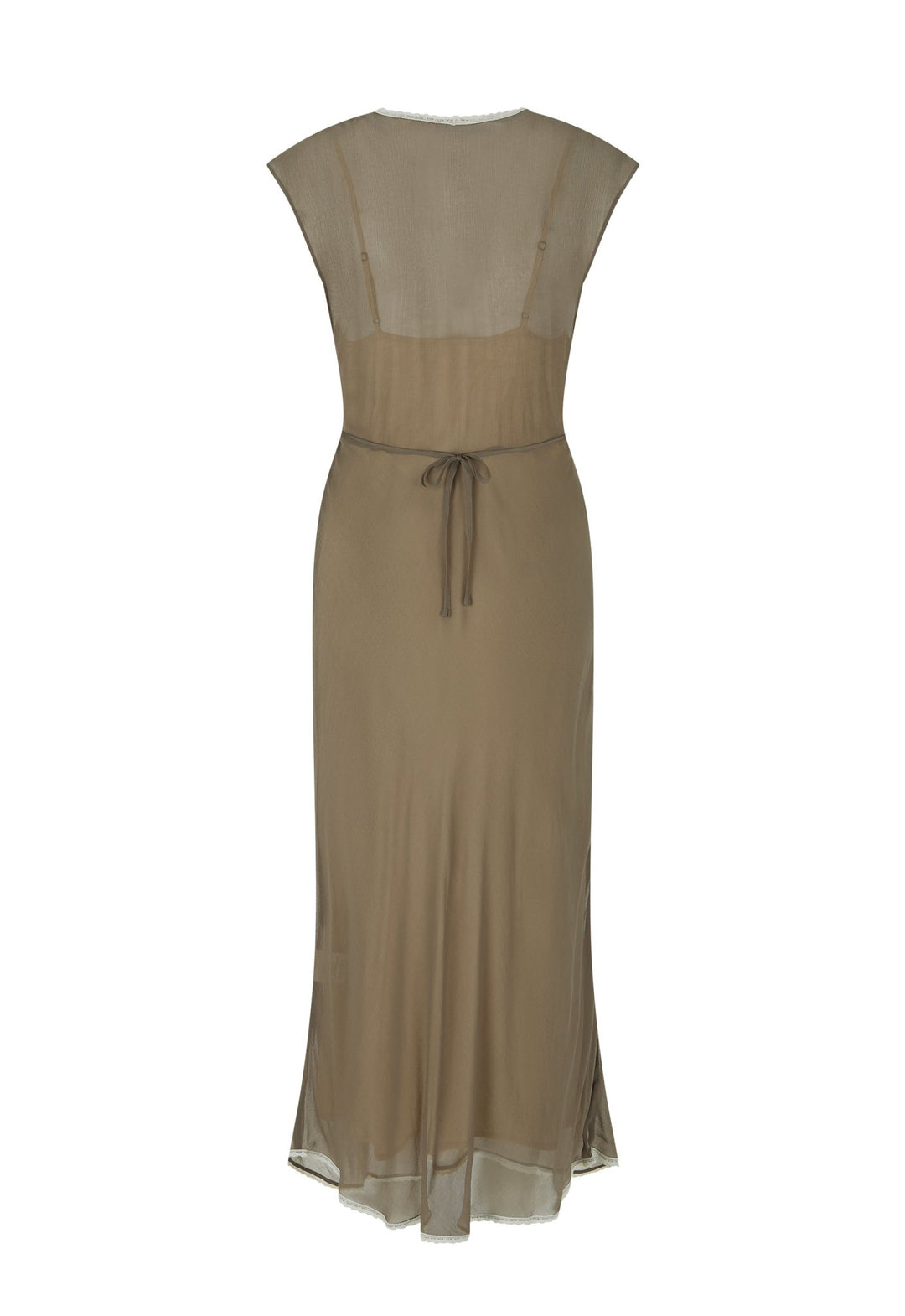 Spell Gillian Bias Slip- Ash - Meadow Collectivemidi dress