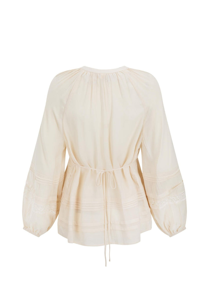 Spell Hera Lace Blouse - Macadamia - Meadow Collectiveblouse