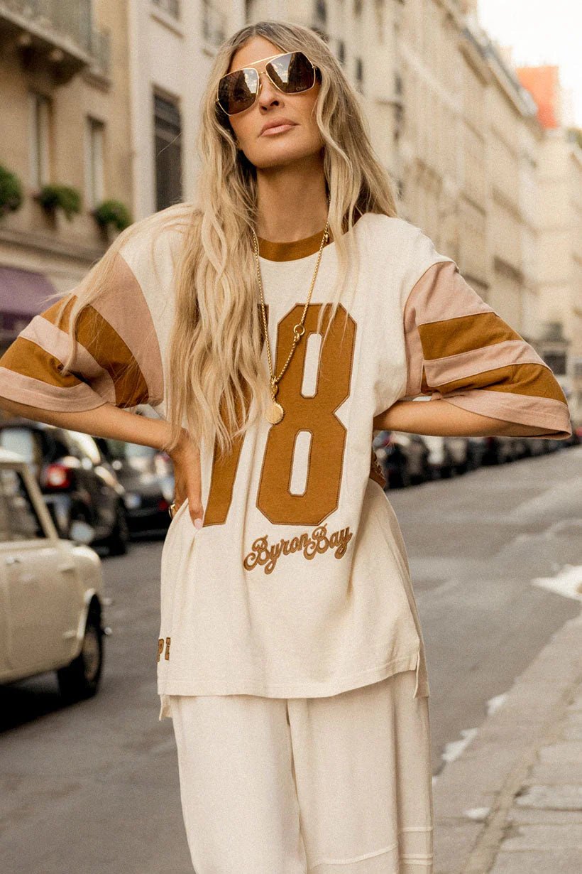 Spell Homecoming Oversized Biker tee - Meadow Collectiveoversized tee