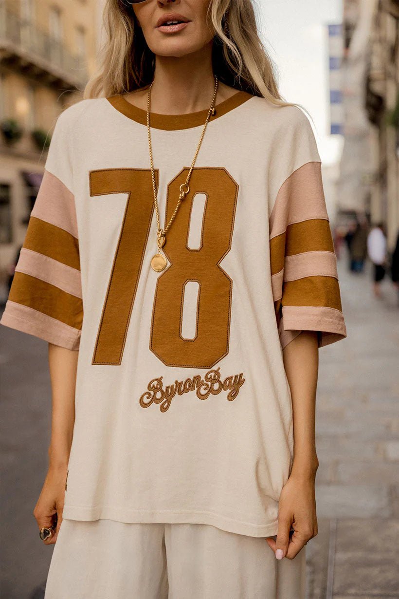 Spell Homecoming Oversized Biker tee - Meadow Collectiveoversized tee