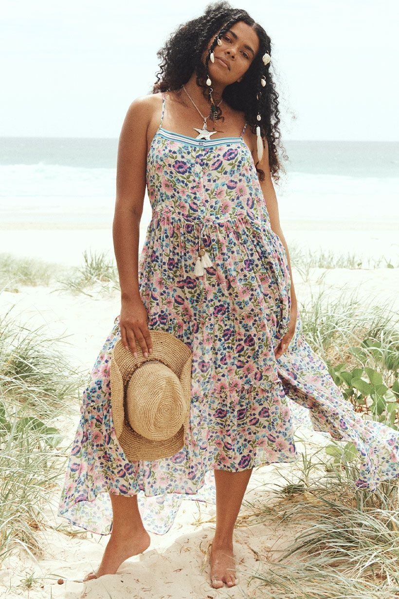 Spell Impala Lily Sundress - Iris – Meadow Collective