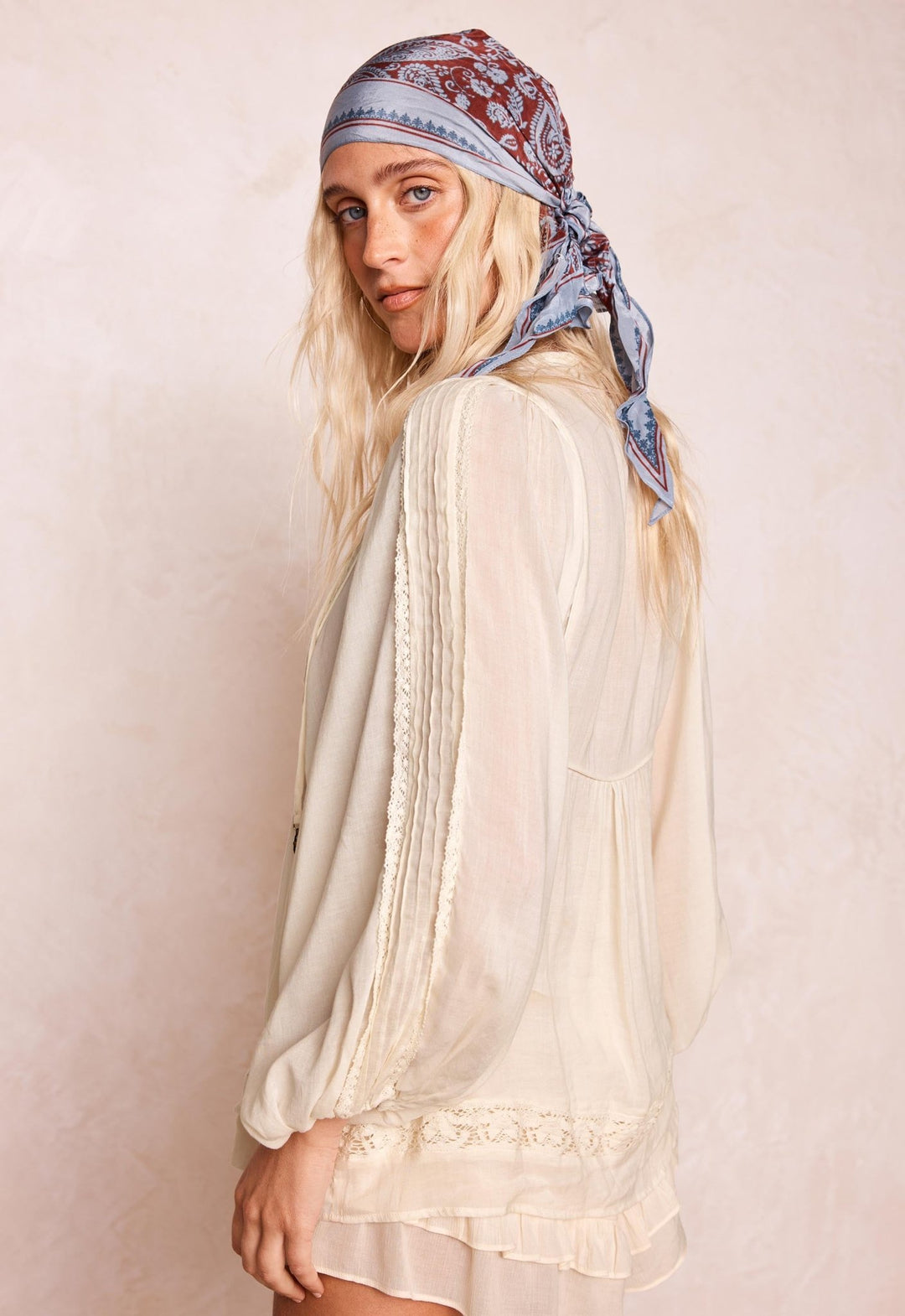 Spell Ines Boho Blouse - Light Sand - Meadow CollectiveTops