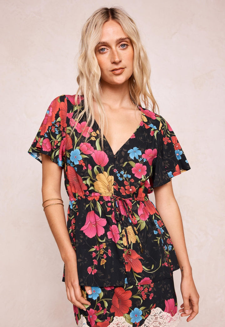 Spell Isola Blouse - Midnight Bloom - Meadow CollectiveTops