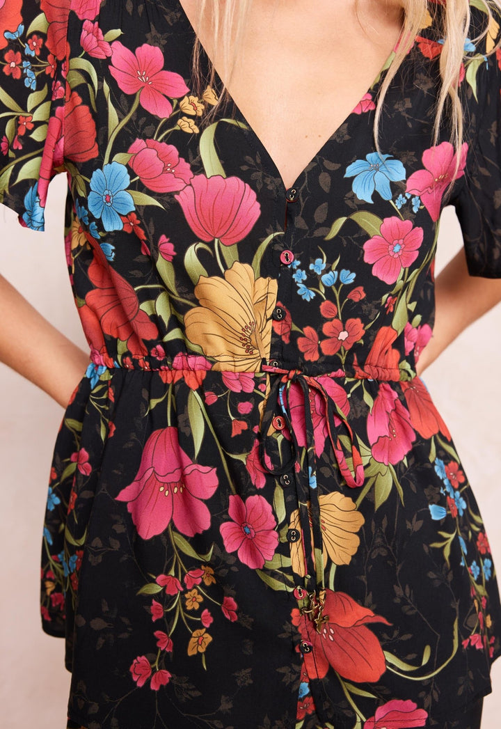Spell Isola Blouse - Midnight Bloom - Meadow CollectiveTops