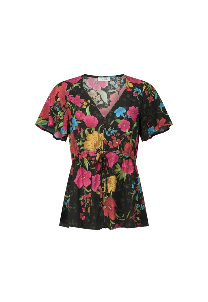 Spell Isola Blouse - Midnight Bloom - Meadow CollectiveTops