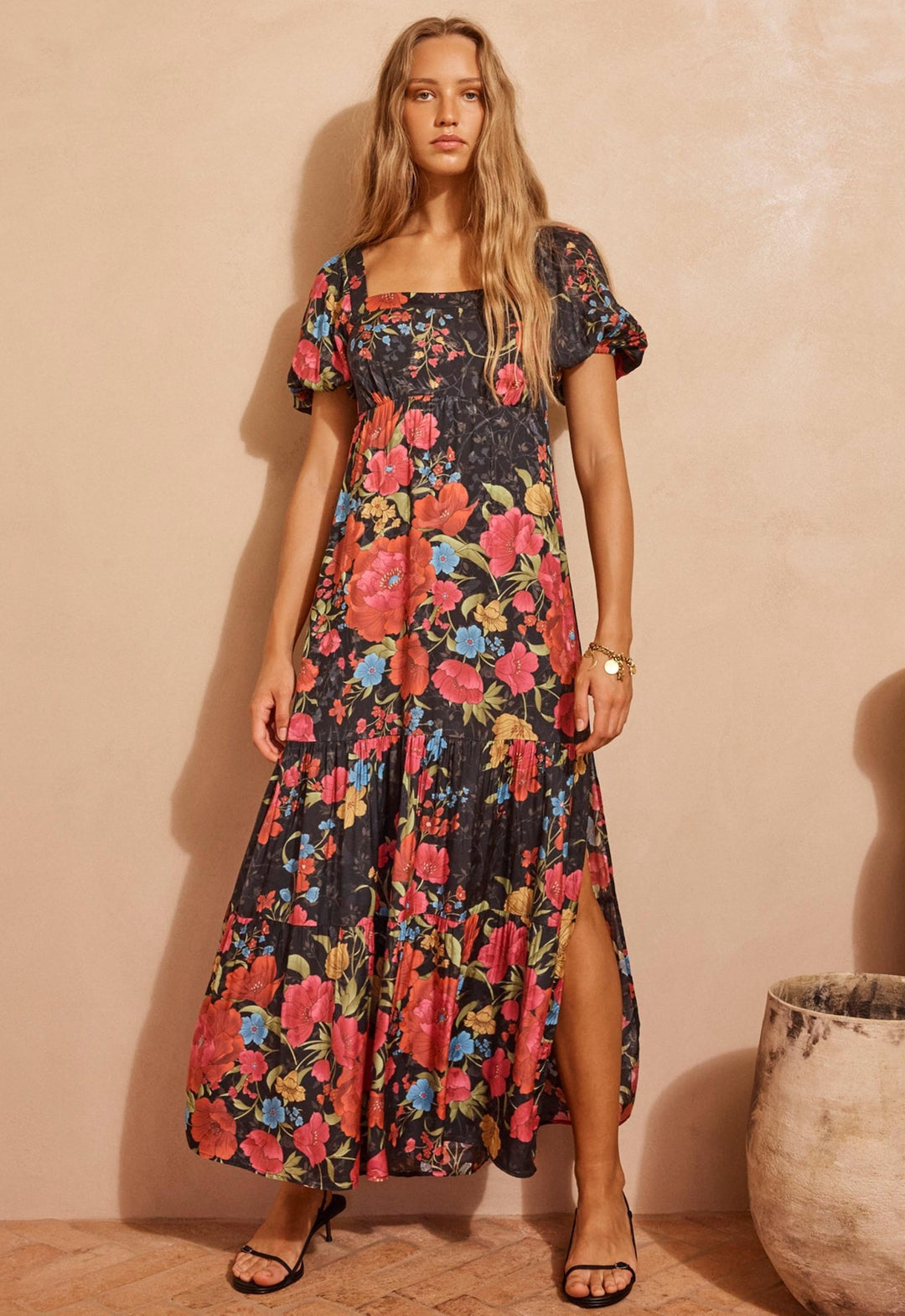 Spell Isola Gown - Midnight Bloom - Meadow CollectiveDresses