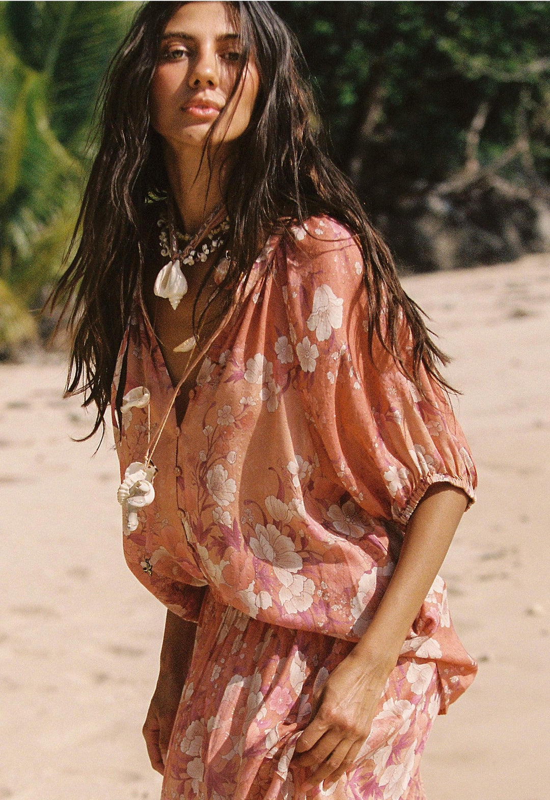 Spell Isola Short Sleeve Blouse - Sunfade - Meadow CollectiveTops