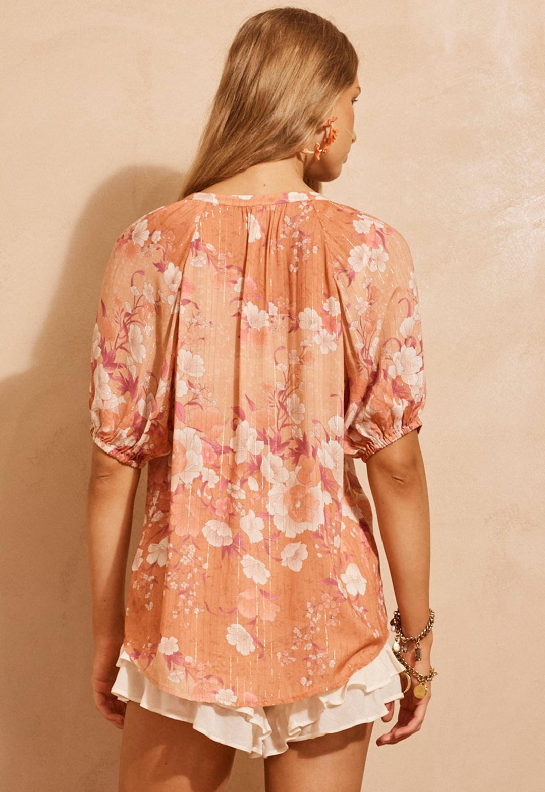 Spell Isola Short Sleeve Blouse - Sunfade - Meadow CollectiveTops