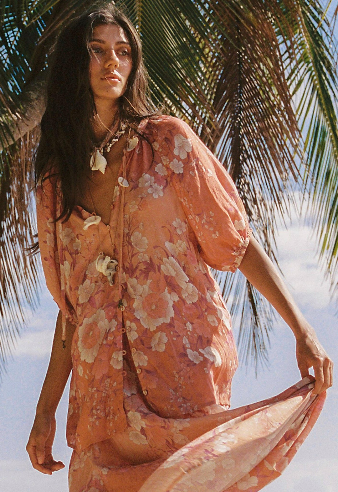 Spell Isola Short Sleeve Blouse - Sunfade - Meadow CollectiveTops