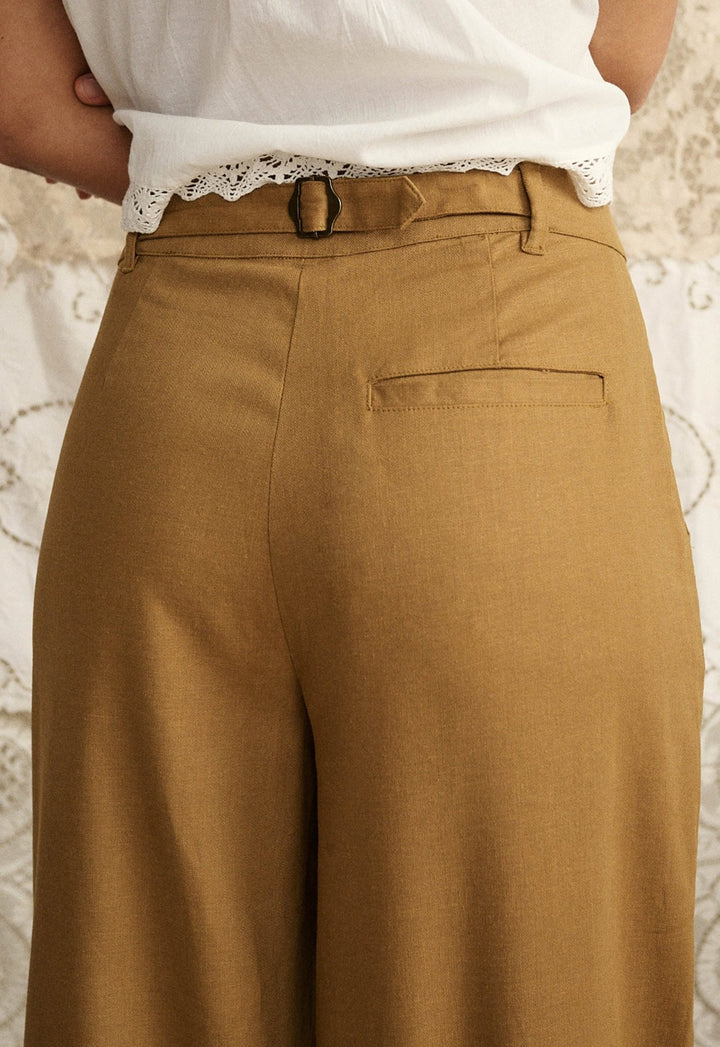 Spell London Pleated Pant - Tan - Meadow Collectivetrousers
