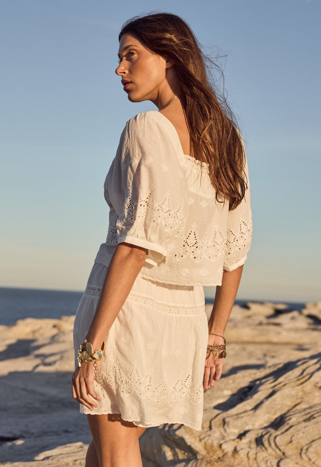 Spell Maiden Lace Blouse - Antique White - Meadow Collectiveblouse